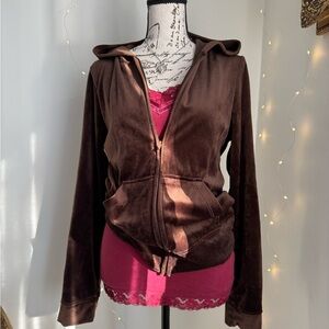 Brown Velvet Women's Hoodie
